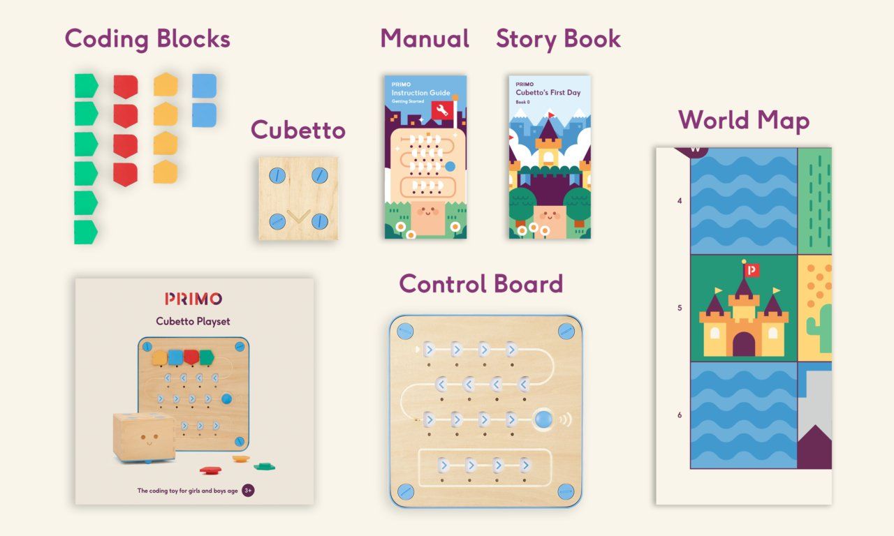 Primo Cubetto Coding Game outlet